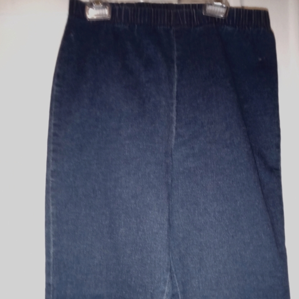 Women's Denim Blue Skinny Jeans Size Large - Picture 2 of 9
